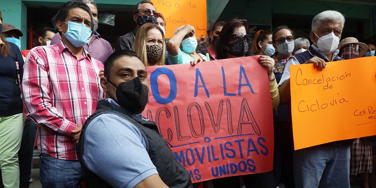 Vecinos de la Reforma anuncian defensa legal contra la BiciRuta | El Imparcial de Oaxaca