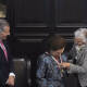 Ifigenia Martínez recibe la Medalla Belisario Domínguez