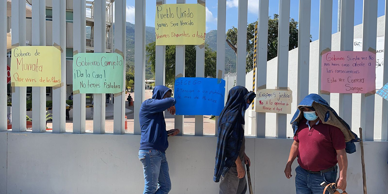 Albarradas exige cerrar paso a Hierve el Agua o escala protestas | El Imparcial de Oaxaca