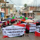 Protestan telefonistas en Pinotepa