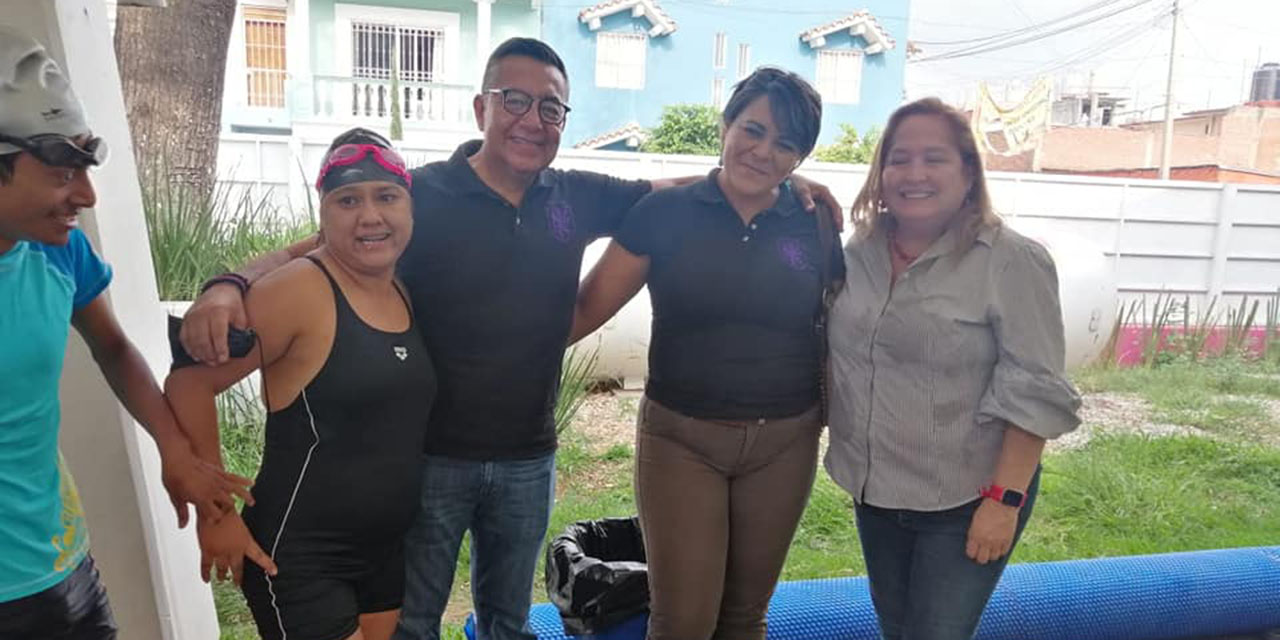 Noemí compartió su experiencia en natación | El Imparcial de Oaxaca