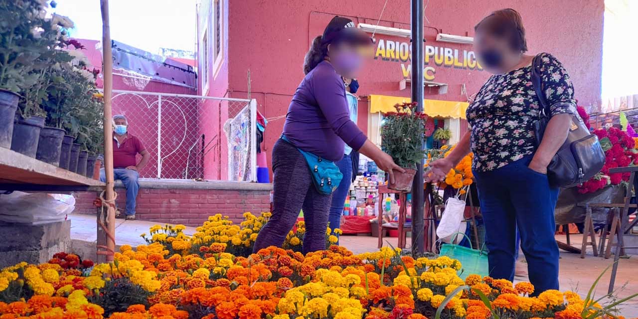 Locatarios de La Mixteca instalan plaza de muertos en mercado Cuauhtémoc | El Imparcial de Oaxaca