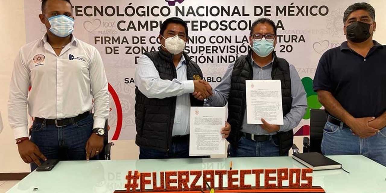 Firman una alianza el ITSTE y  Educación Indígena de la Mixteca | El Imparcial de Oaxaca