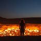 Turkmenistán, el misterio del enorme agujero en llamas que no se ha apagado en 50 años