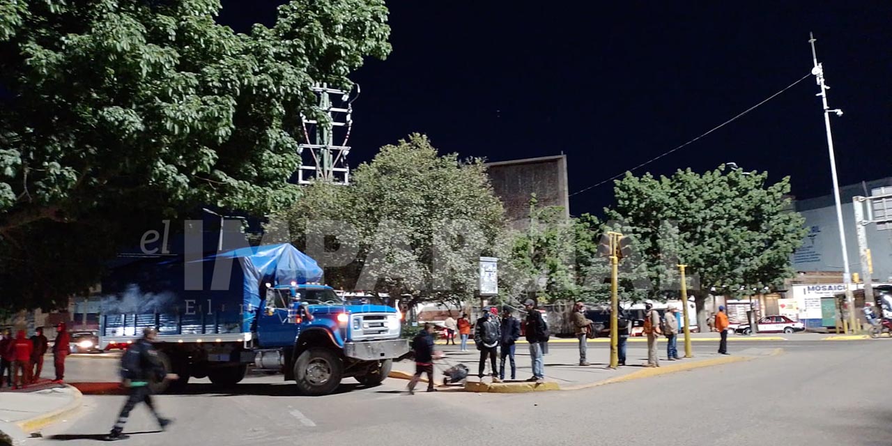 Bloqueos activos en Oaxaca