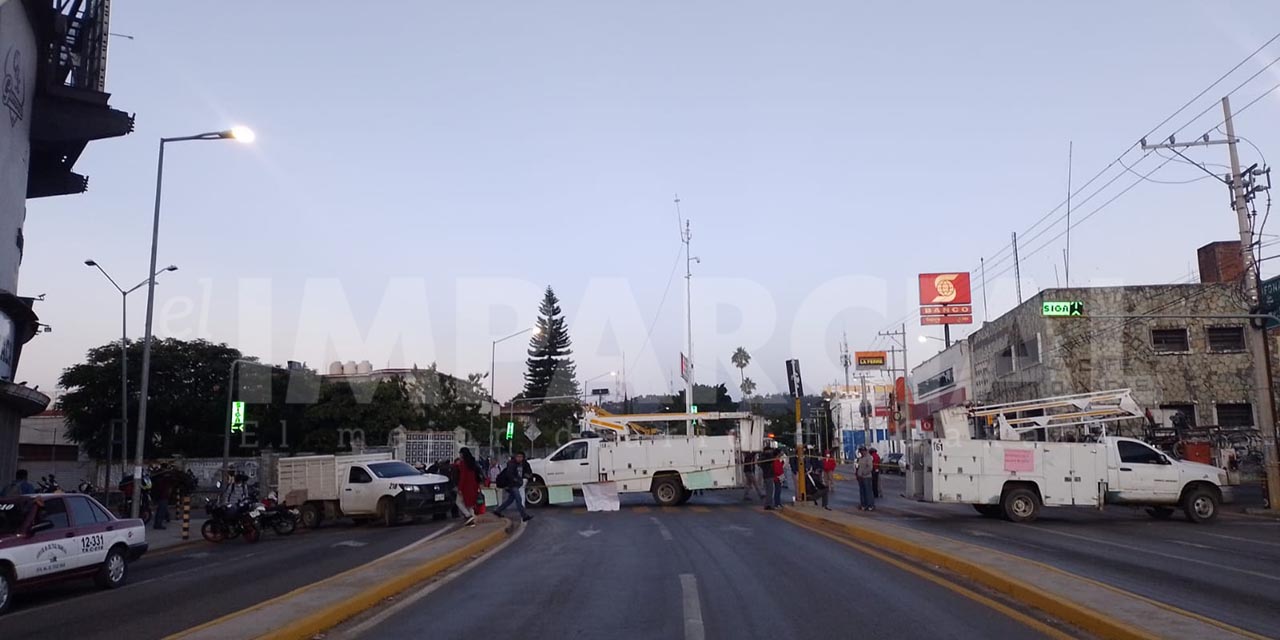 Bloqueos activos en Oaxaca