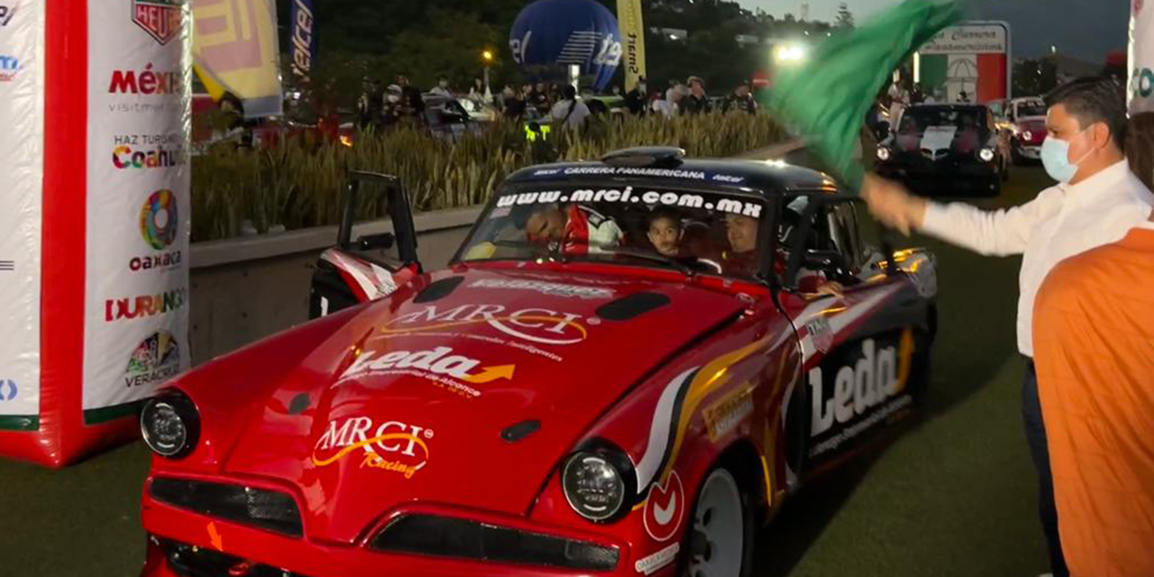 Oaxaca inicia primero en el primer día de la Carrera Panamericana