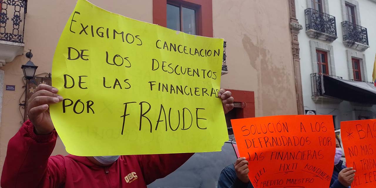 Exige Sección 22 judicialización para empresas fraudulentas | El Imparcial de Oaxaca