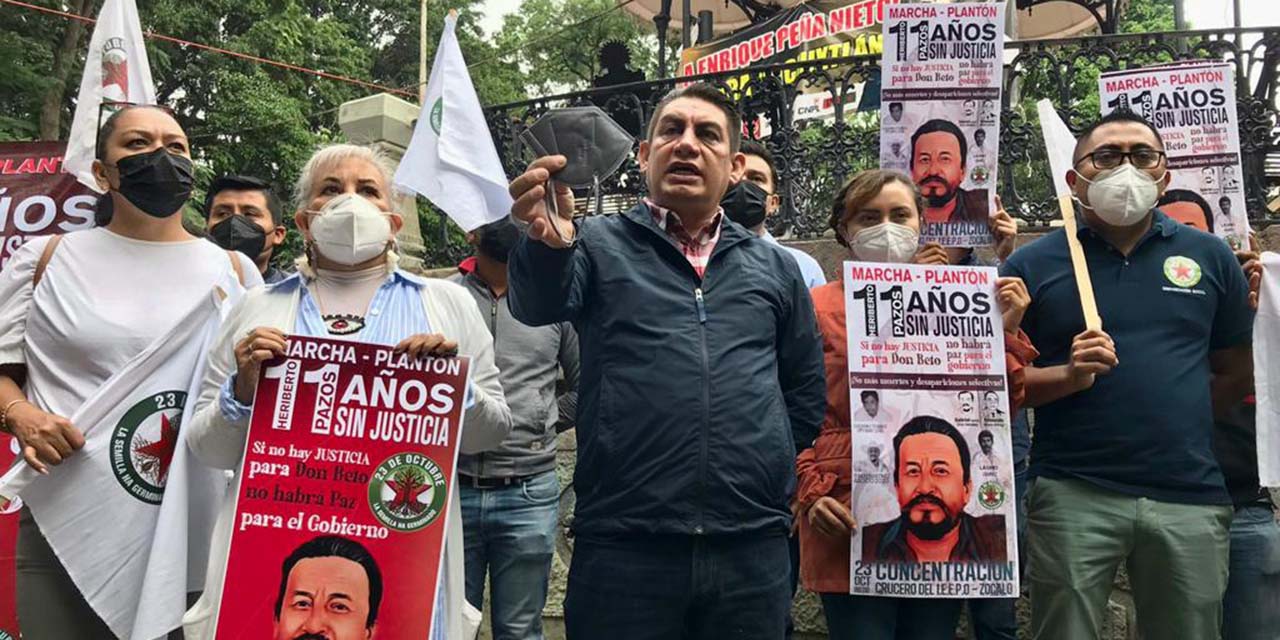 Exigen esclarecer crimen de Beto Pazos | El Imparcial de Oaxaca