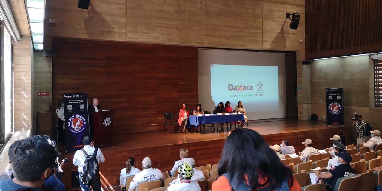 Presentan programa “Mujer Segura” | El Imparcial de Oaxaca