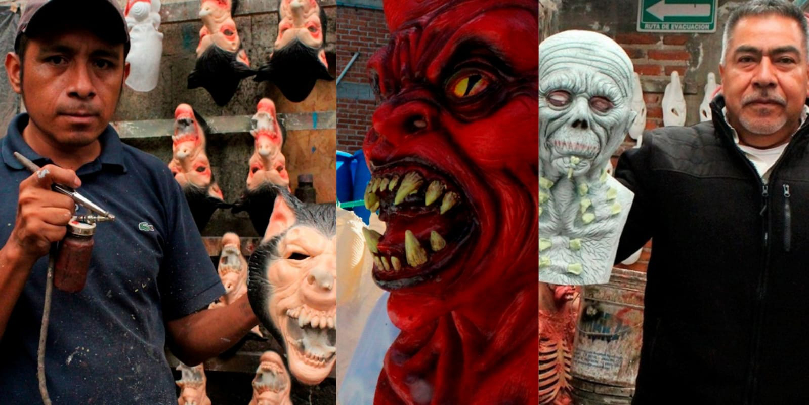 Monstermanía, fábrica mexicana que elabora máscaras para el Día de Muertos y Halloween | El Imparcial de Oaxaca