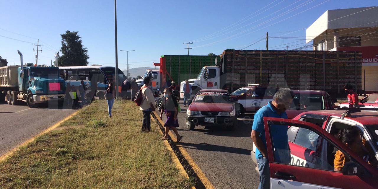 Inician protestas habitantes de la agencia municipal Vicente Guerrero | El Imparcial de Oaxaca