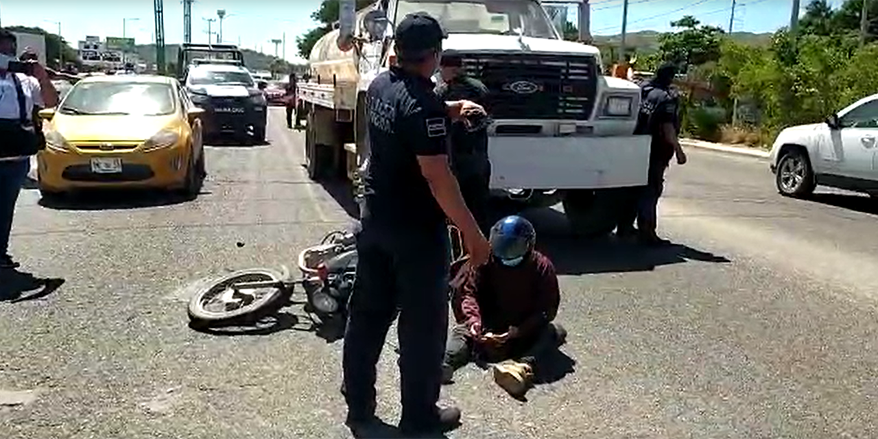 Motociclista se accidenta sobre carretera transistmica | El Imparcial de Oaxaca