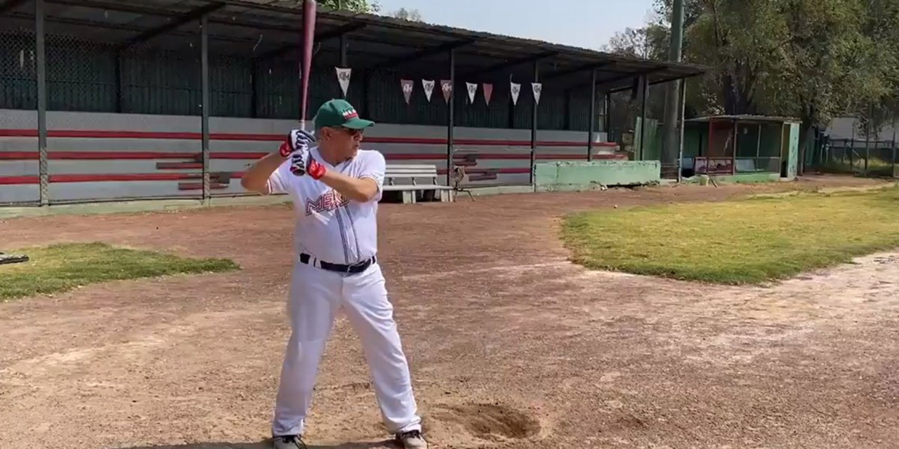 López Obrador sufrió un desgarre jugando beisbol | El Imparcial de Oaxaca