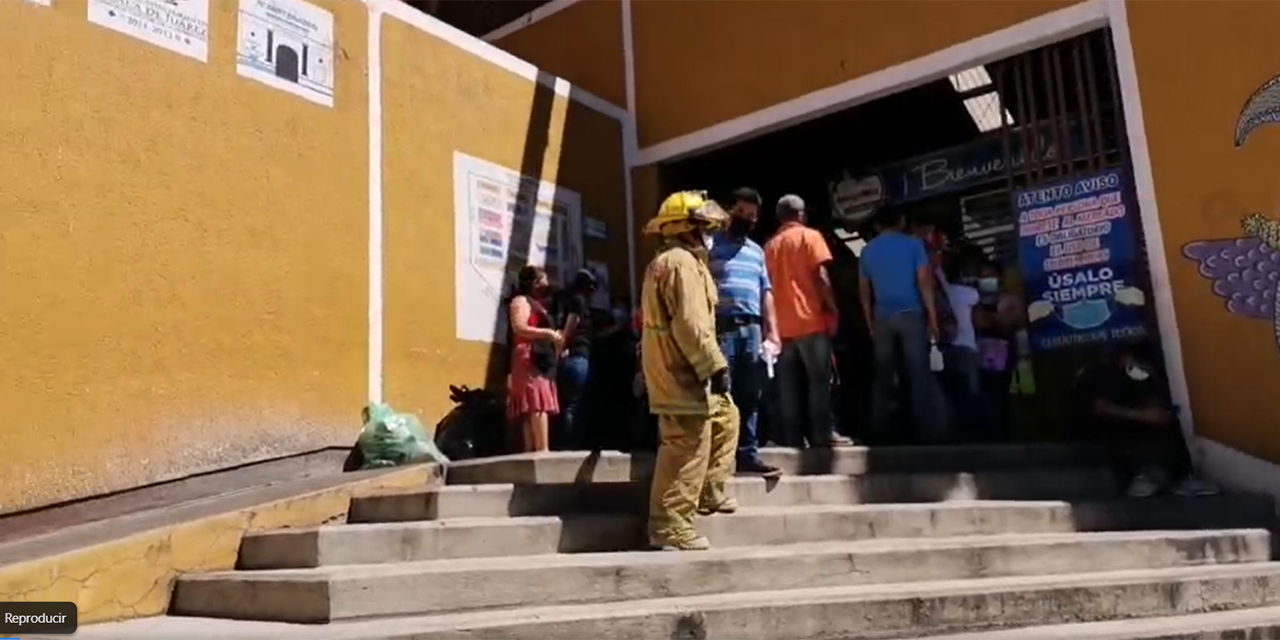 Fuga de gas alerta a cuerpos de emergencia y locatarios del mercado Cuarto Centenario | El Imparcial de Oaxaca