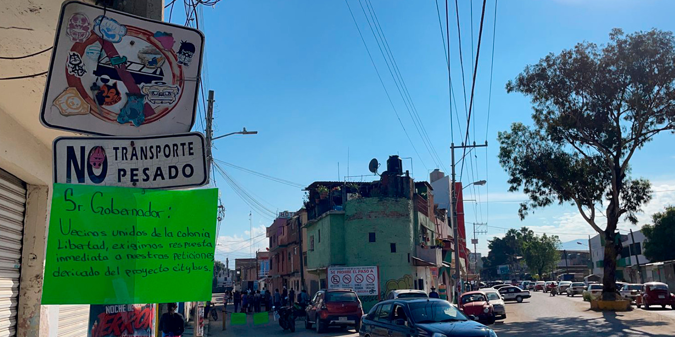Obra del Citybus continúa generando molestia | El Imparcial de Oaxaca