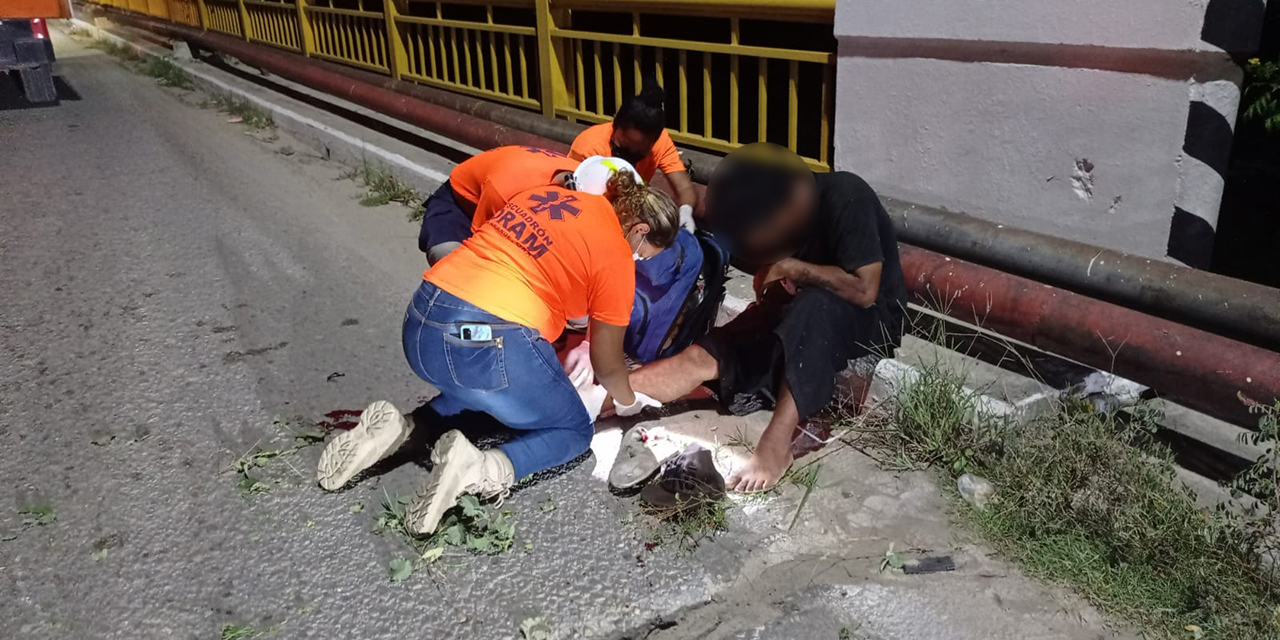 Ebrio motociclista derrapa en Río Grande | El Imparcial de Oaxaca Ebrio motociclista derrapa en Río Grande | El Imparcial de Oaxaca