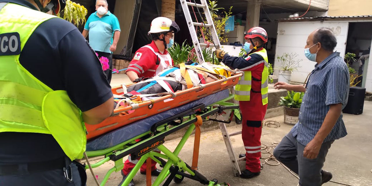 Se electrocuta pintor en la Colonia de Maestro | El Imparcial de Oaxaca Se electrocuta pintor en la Colonia de Maestro | El Imparcial de Oaxaca
