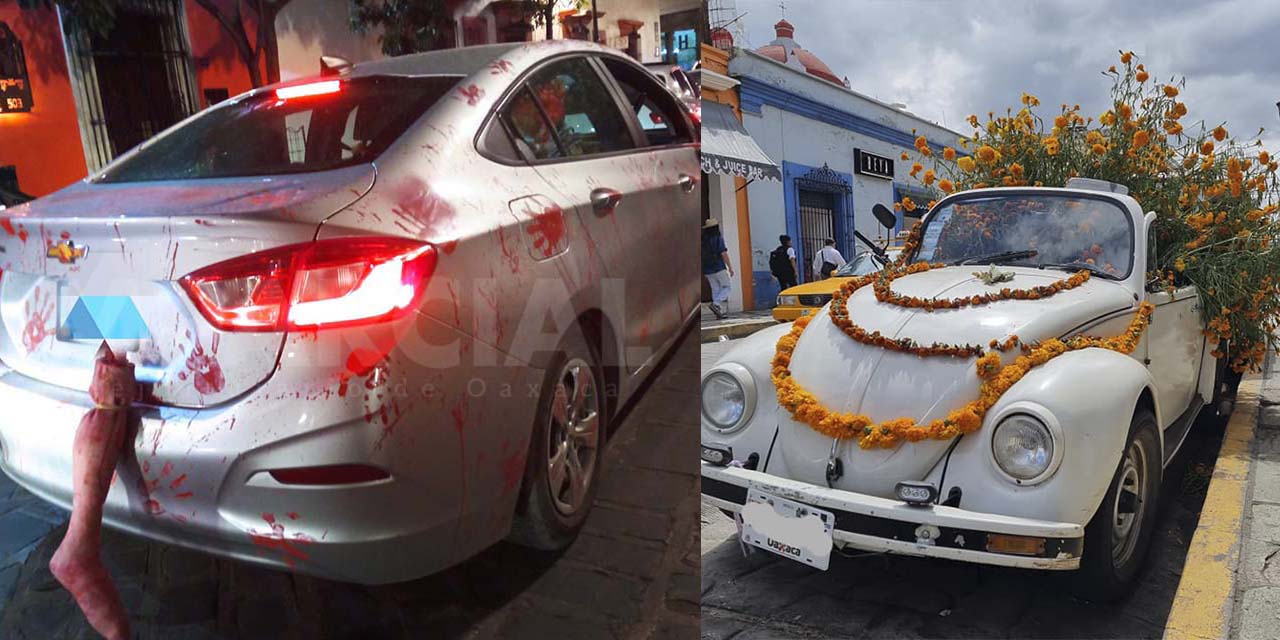 Vehículos decorados alusivos al Día de Muertos pasean por la ciudad de Oaxaca | El Imparcial de Oaxaca Vehículos decorados alusivos al Día de Muertos pasean por la ciudad de Oaxaca | El Imparcial de Oaxaca