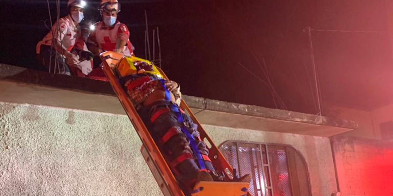 Tremendo susto  tras fuga de gas en el Centro de Oaxaca