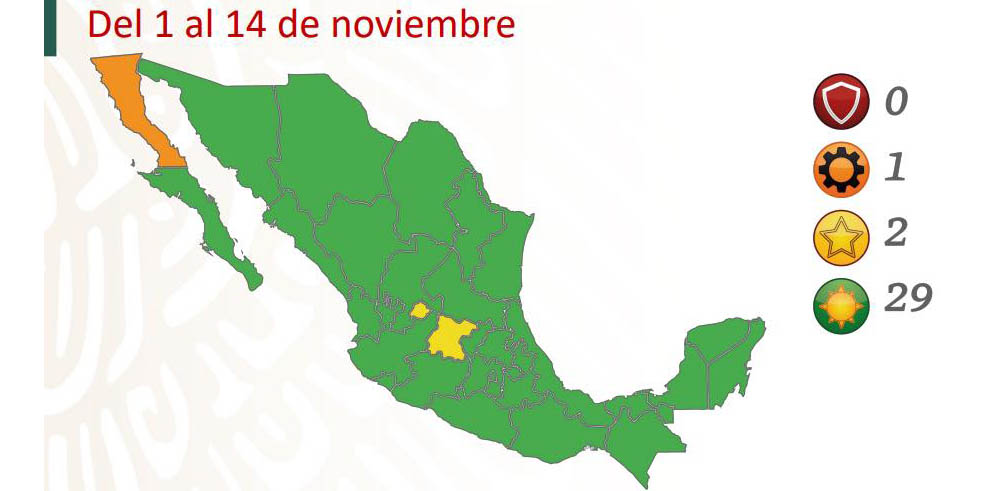 Oaxaca seguirá en semáforo verde hasta el 14 de noviembre | El Imparcial de Oaxaca