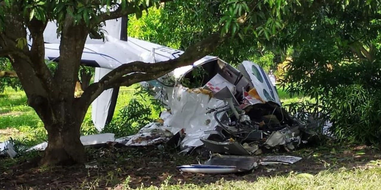 Se desploma avioneta en rancho de Tapachula, Chiapas; muere piloto tras el impacto | El Imparcial de Oaxaca