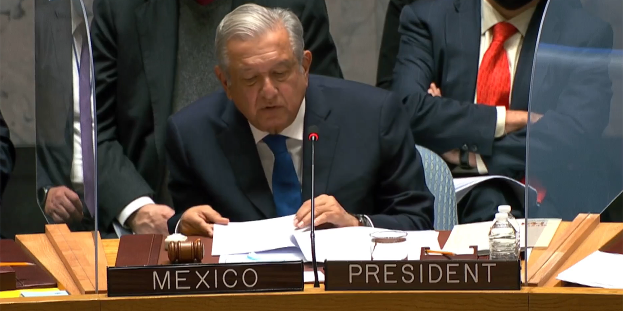 AMLO preside en la ONU | El Imparcial de Oaxaca