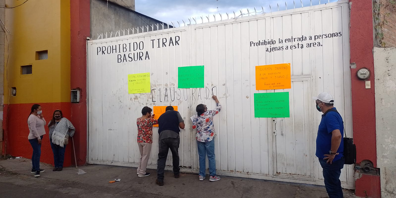 Vecinos “clausuran” centro de transferencia de residuos en Oaxaca             | El Imparcial de Oaxaca
