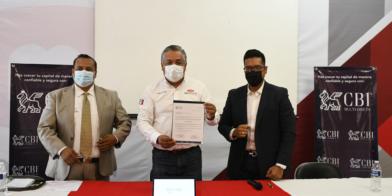 Signan convenio de colaboración CBI Multiasset y CMIC Oaxaca | El Imparcial de Oaxaca Signan convenio de colaboración CBI Multiasset y CMIC Oaxaca | El Imparcial de Oaxaca