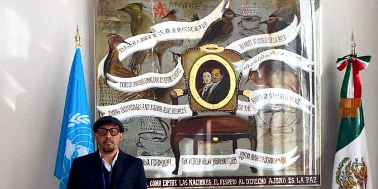 Gobierno del Estado dona a la ONU obra de artista oaxaqueño | El Imparcial de Oaxaca Gobierno del Estado dona a la ONU obra de artista oaxaqueño | El Imparcial de Oaxaca