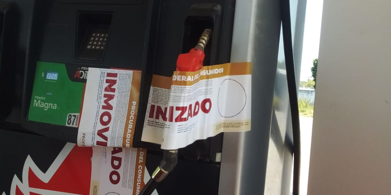 Profeco clausura gasolinera en Salina Cruz | El Imparcial de Oaxaca