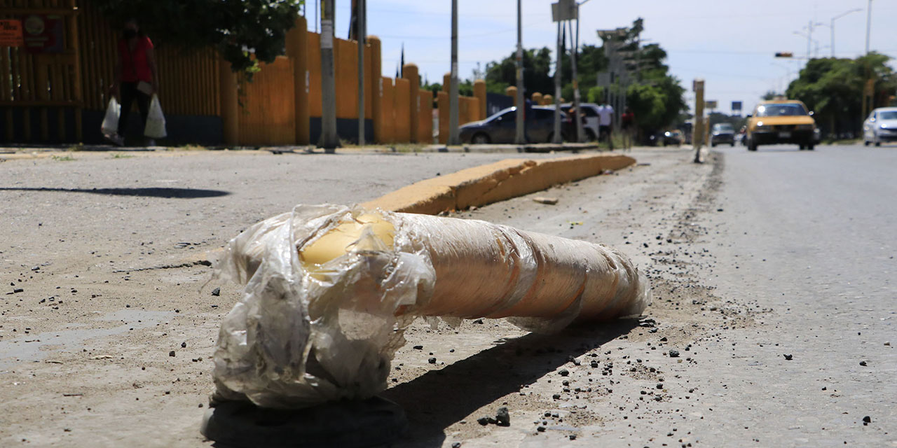 Destruyen la ciclovía de avenida Universidad | El Imparcial de Oaxaca