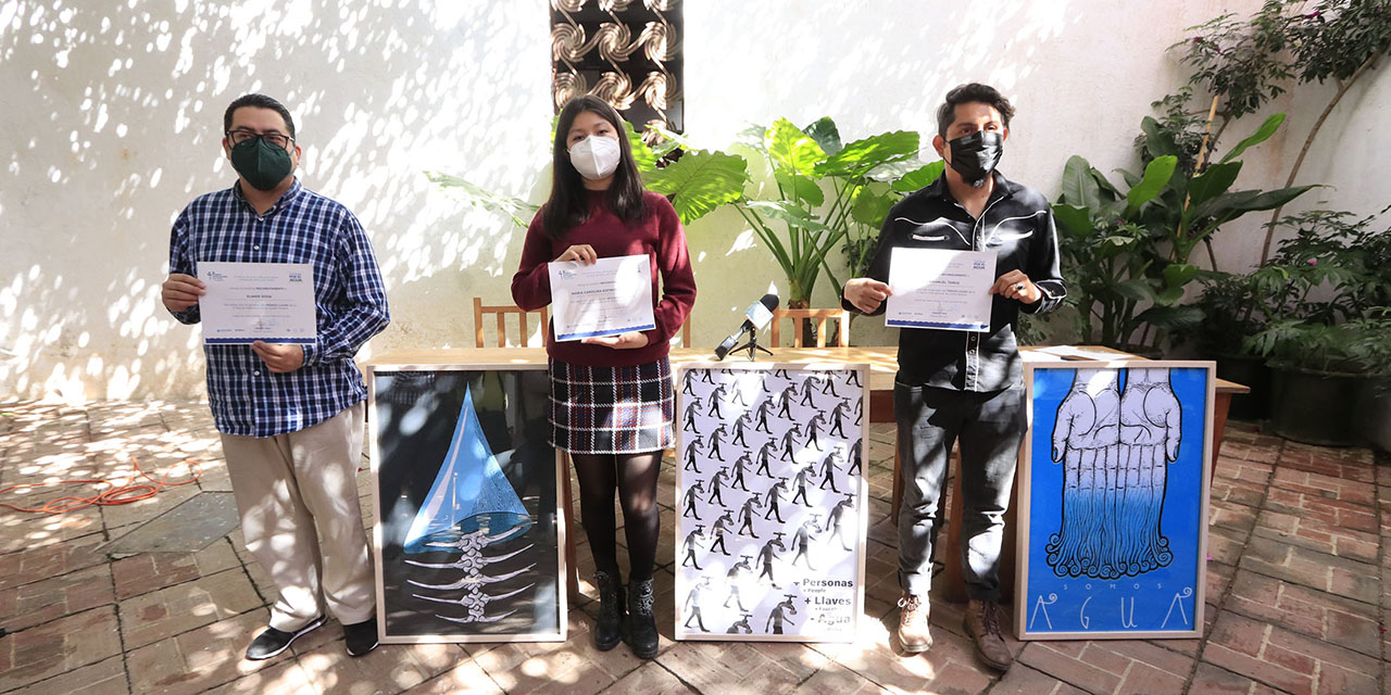 Con carteles por el agua, evocan luchas de Toledo | El Imparcial de Oaxaca