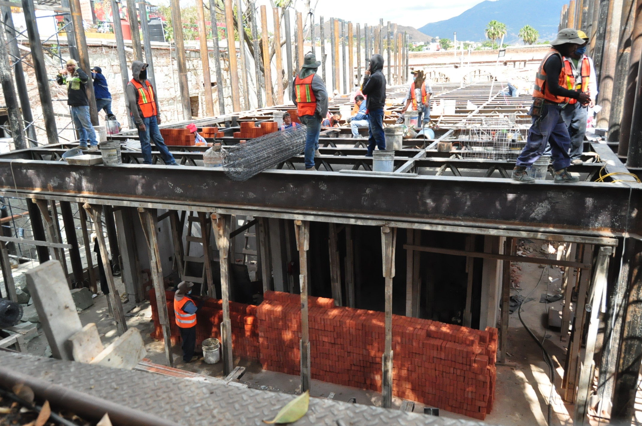 Avanza construcción del Centro Gastronómico | El Imparcial de Oaxaca Avanza construcción del Centro Gastronómico | El Imparcial de Oaxaca