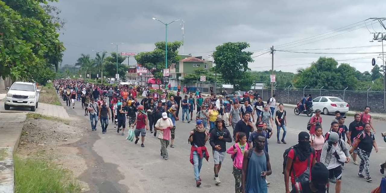 Caravana migrante llega a la región del Istmo | El Imparcial de Oaxaca
