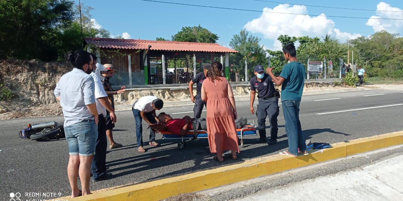 Arrollan a motociclista  | El Imparcial de Oaxaca