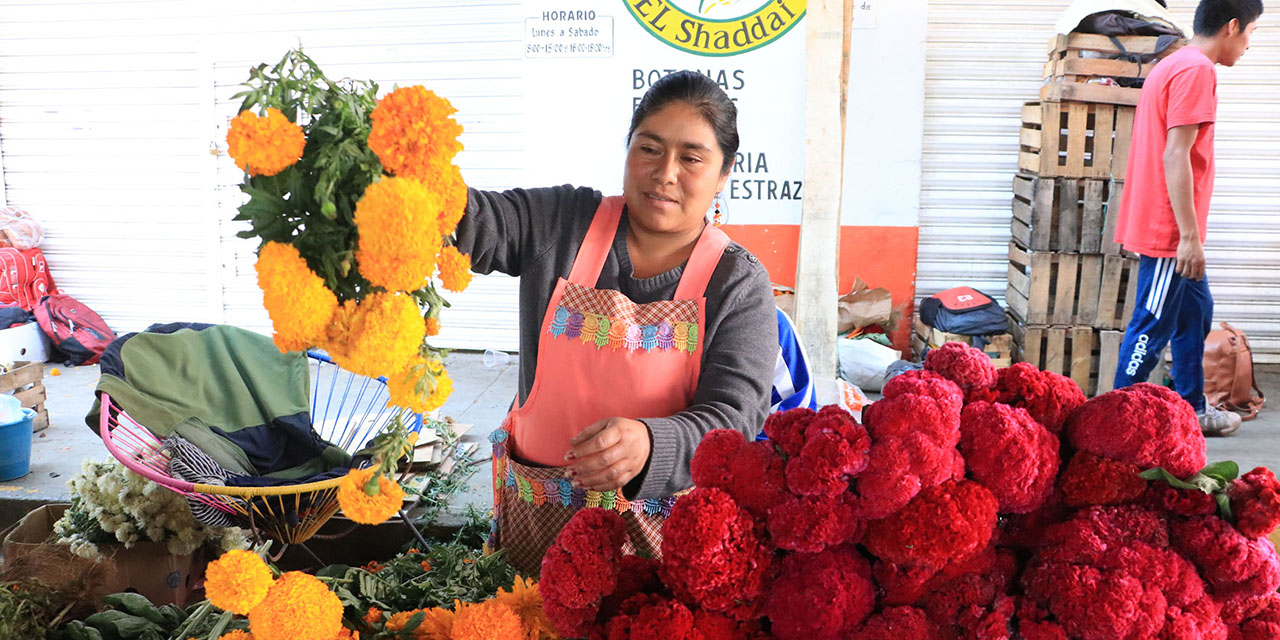 Se recupera la venta de flores de muerto | El Imparcial de Oaxaca