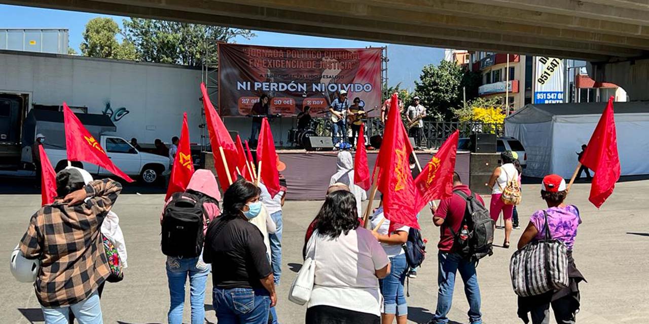 Realizan evento político-cultural en crucero de 5 Señores | El Imparcial de Oaxaca