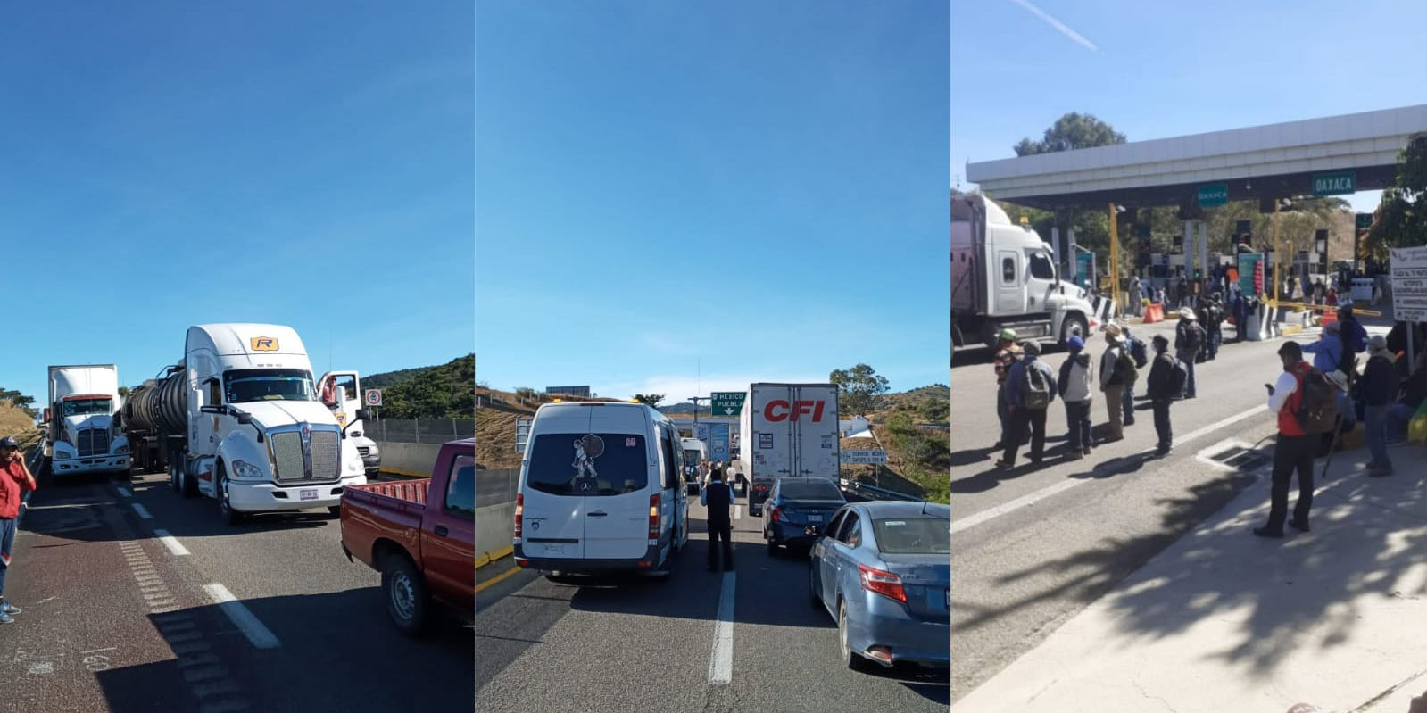 Mantiene  FIOB toma de caseta en Huitzo: advierten cierre de carreteras y protesta en Consulado | El Imparcial de Oaxaca