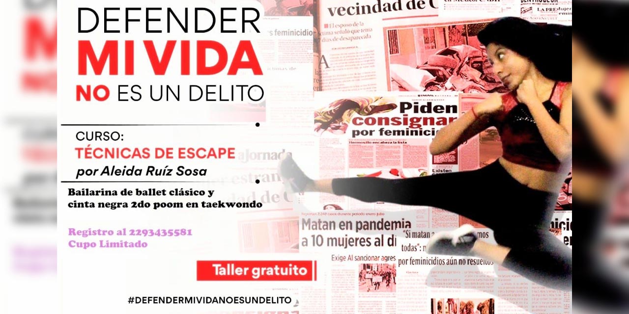 Aleida Ruiz compartirá técnicas de defensa personal: “Defender mi vida no es un delito” | El Imparcial de Oaxaca