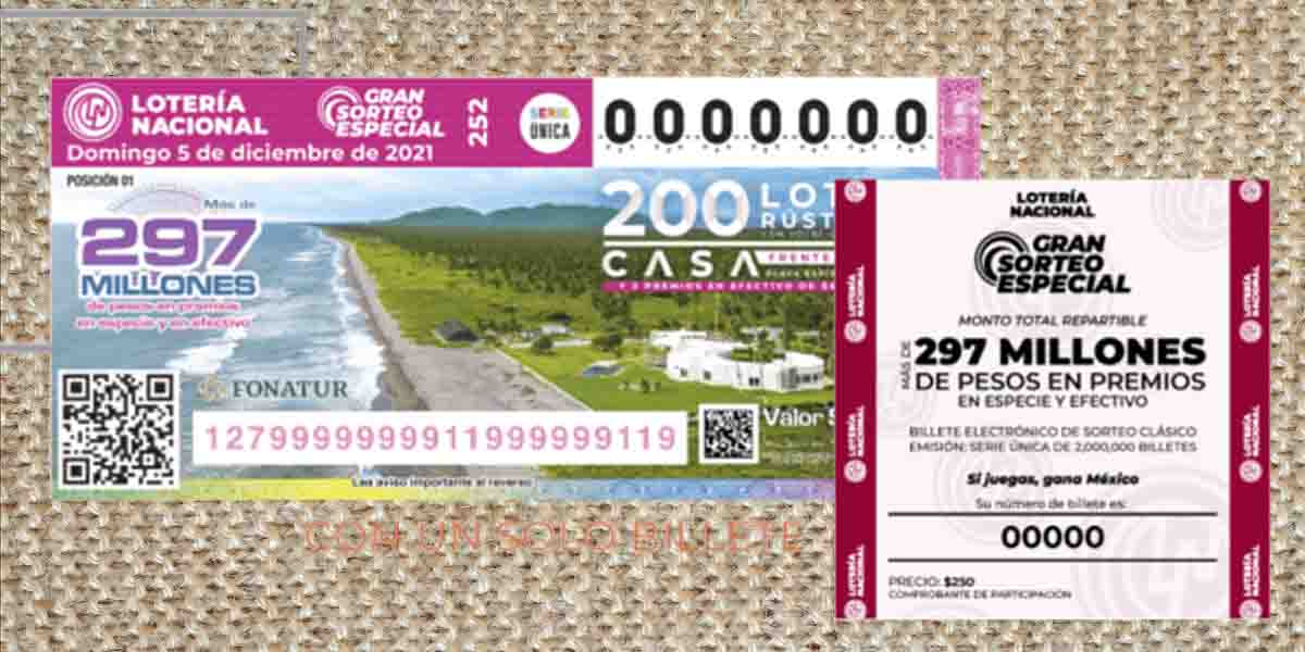Lotería Nacional sorteará casa, lotes rústicos y efectivo este próximo 5 de diciembre | El Imparcial de Oaxaca