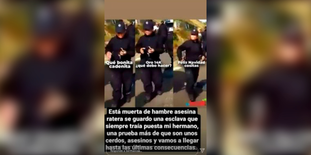 Hermana de Octavio Ocaña denuncia que policía robó cadena al actor | El Imparcial de Oaxaca