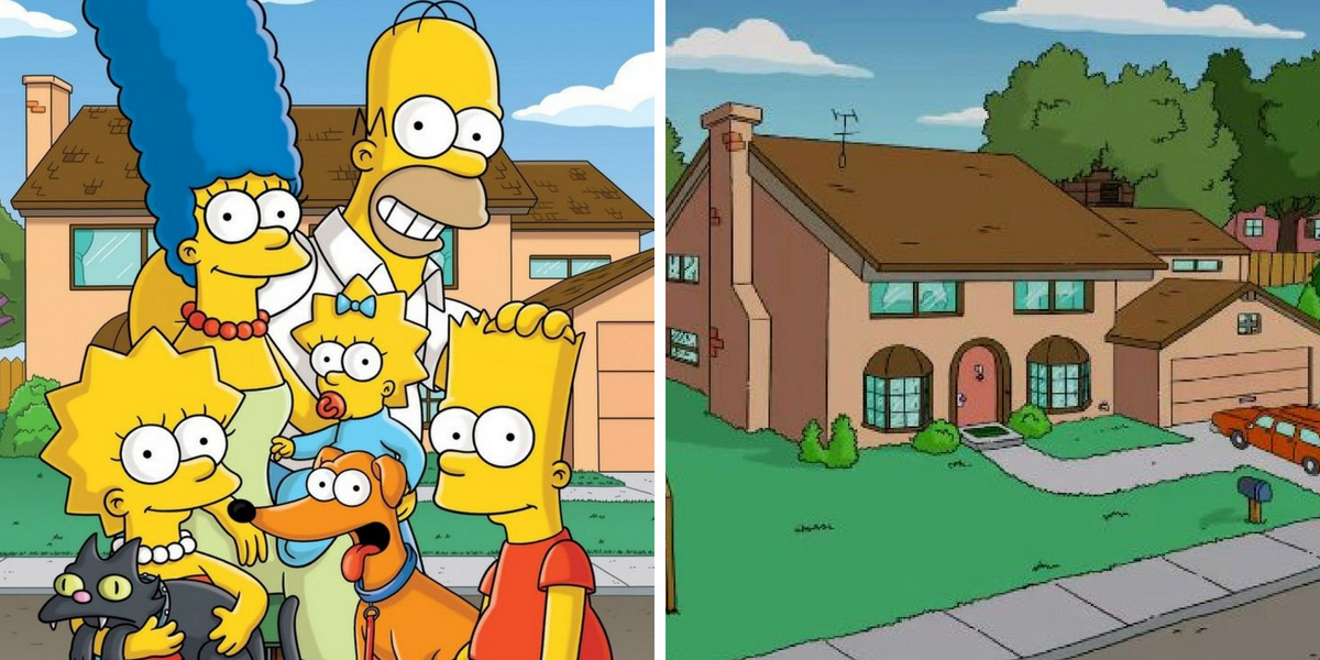 ¿Cuánto costaría vivir en una casa como la de Los Simpson? | El Imparcial de Oaxaca