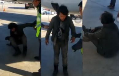 VIDEO: ¡Este hombre viajó escondido en un avión! | El Imparcial de Oaxaca