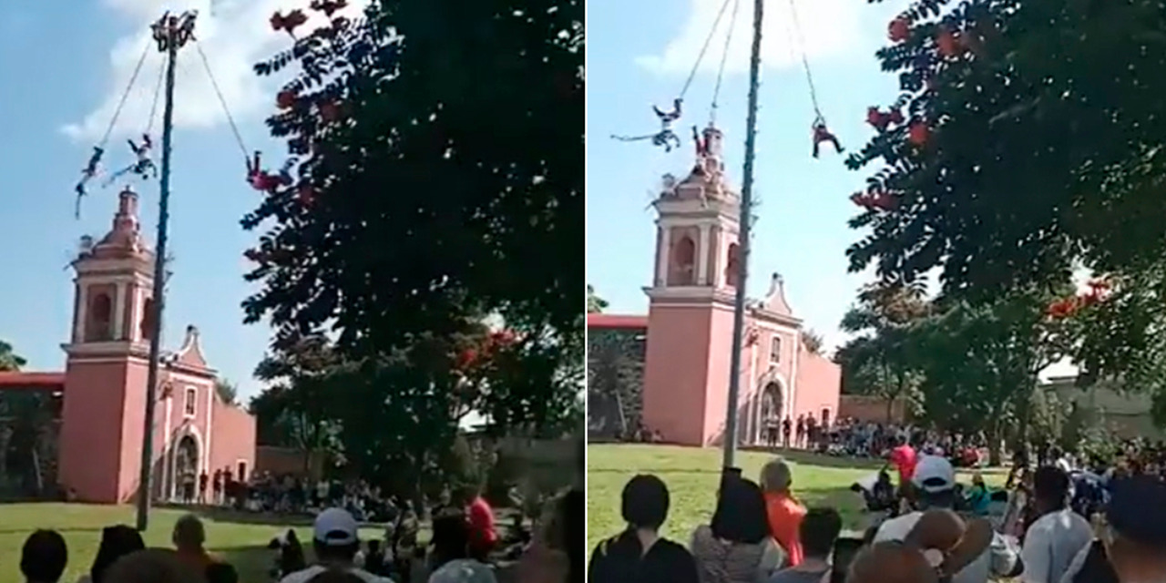 VIDEO FUERTE: Un volador de Papantla cae en pleno espectáculo; se rompió su cuerda | El Imparcial de Oaxaca VIDEO FUERTE: Un volador de Papantla cae en pleno espectáculo; se rompió su cuerda | El Imparcial de Oaxaca