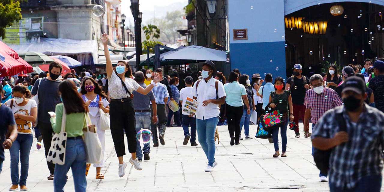 El estado Oaxaca sigue acumulando contagios covid-19
