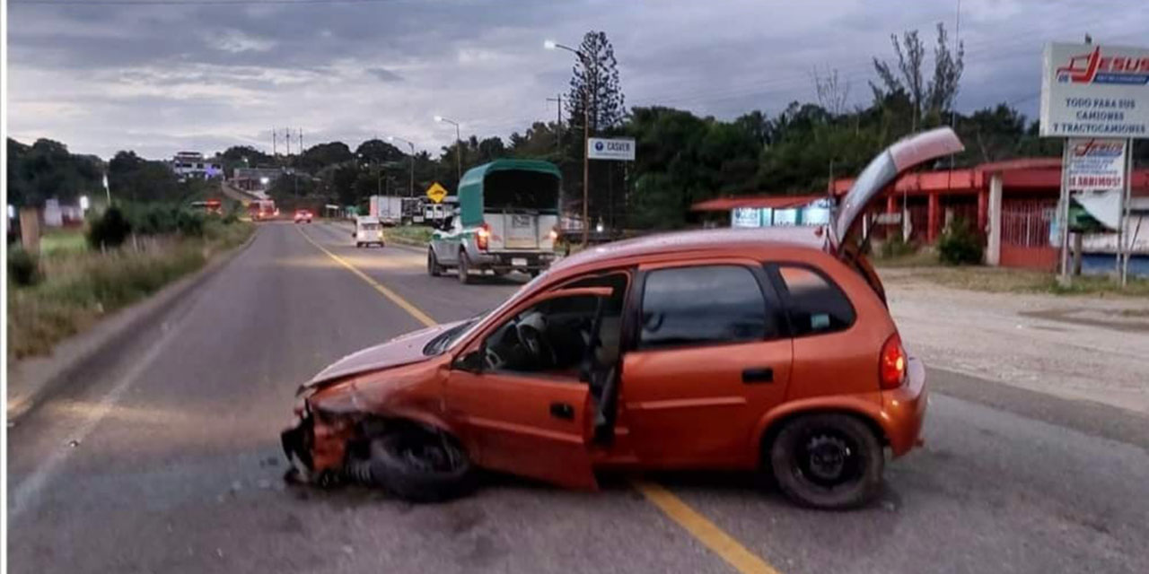 Se accidentan en la  zona norte del Istmo