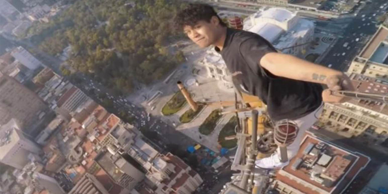 VIDEO: Youtuber burla seguridad y escala la Torre Latinoamericana