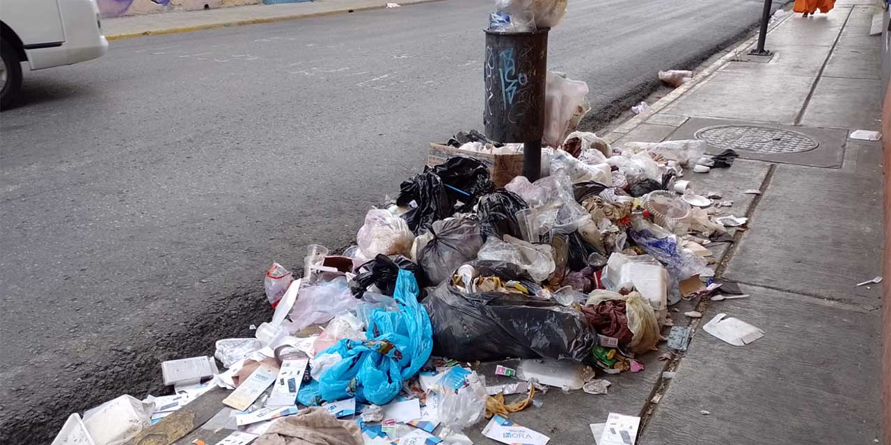 Intermitente, servicio de recolección de basura en la capital | El Imparcial de Oaxaca