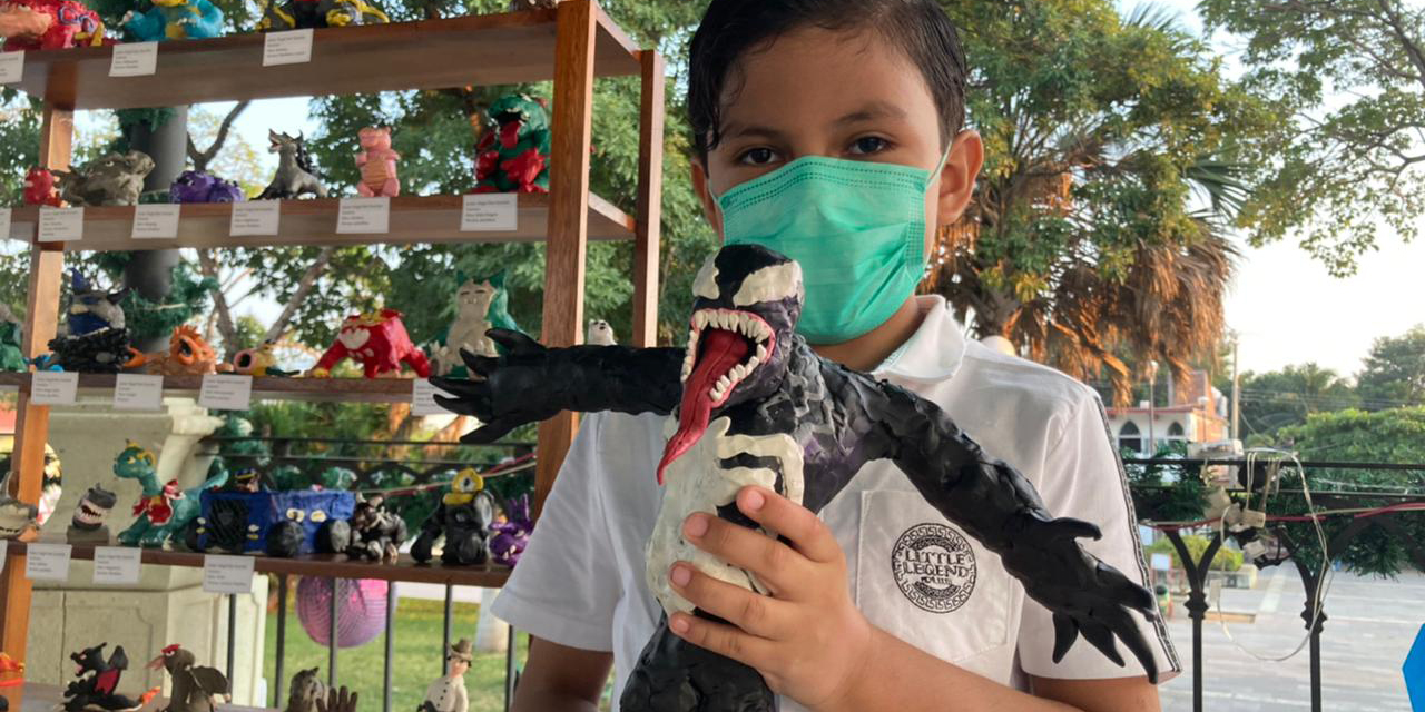 Ángel, artista plástico más joven del Istmo | El Imparcial de Oaxaca